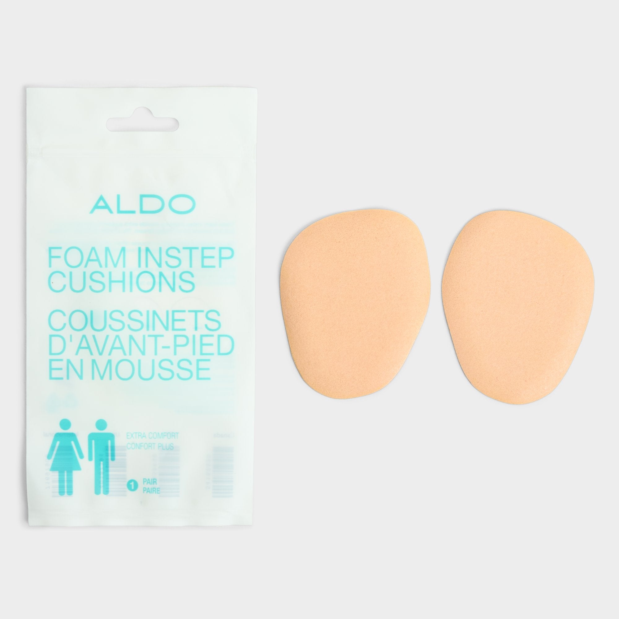 Tan Foam Instep Cushions